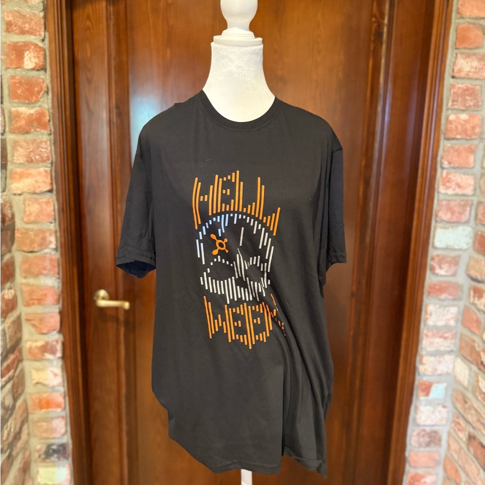 Orangetheory Black and Orange Graphic Tee